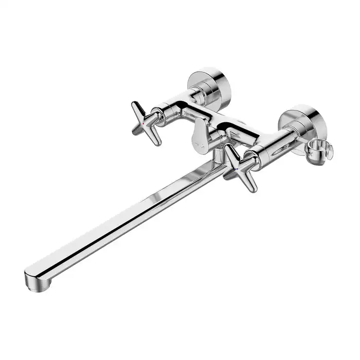 Смеситель для ванны IDDIS Acros ACRSBL2i10WA с длинным изливом цвет, Глянцевый хром фото 1