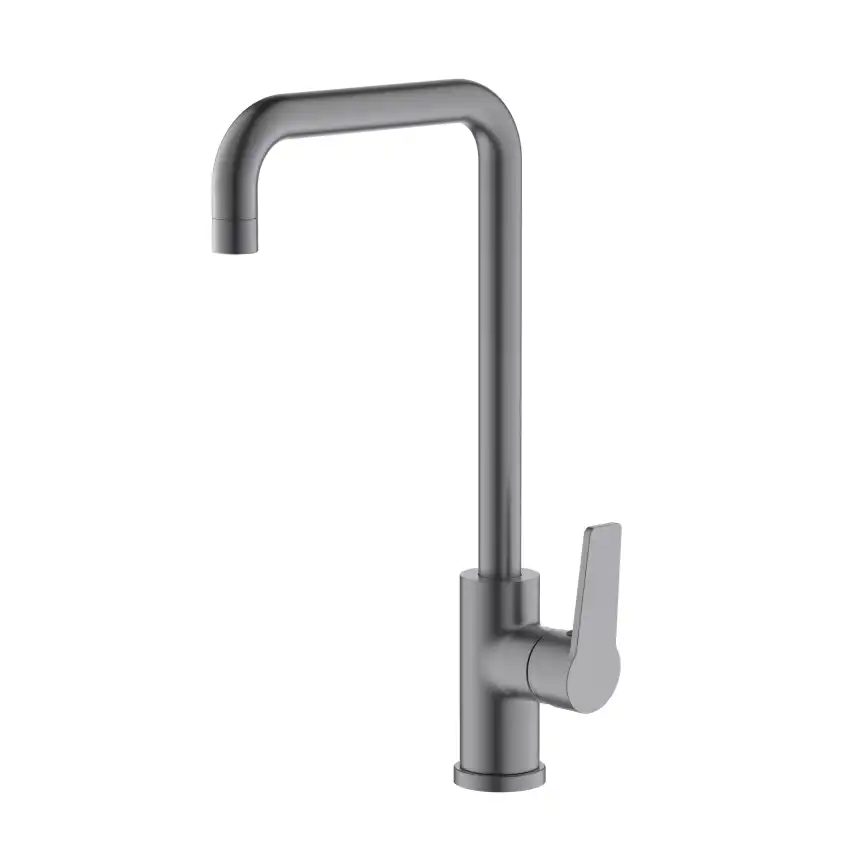 Смеситель для кухни Aquatek Лугано AQ1781BGM, Оружейная сталь фото 1