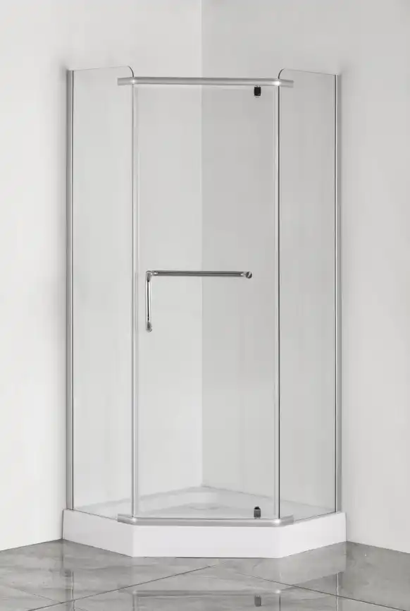 Душевой уголок Loranto 90х90 CS-816S B 90х90х200, стекло Прозрачное, профиль Сатин фото 2
