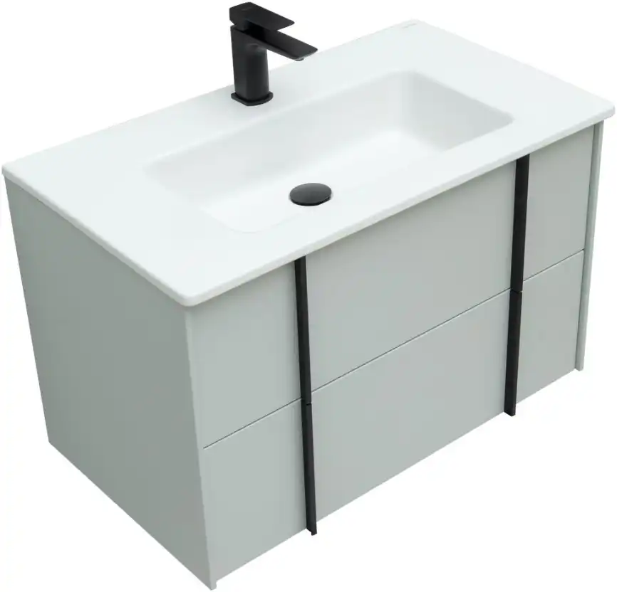 Тумба под раковину Allen Brau Reality 80 1.32005.PWM папирус матовый фото 4