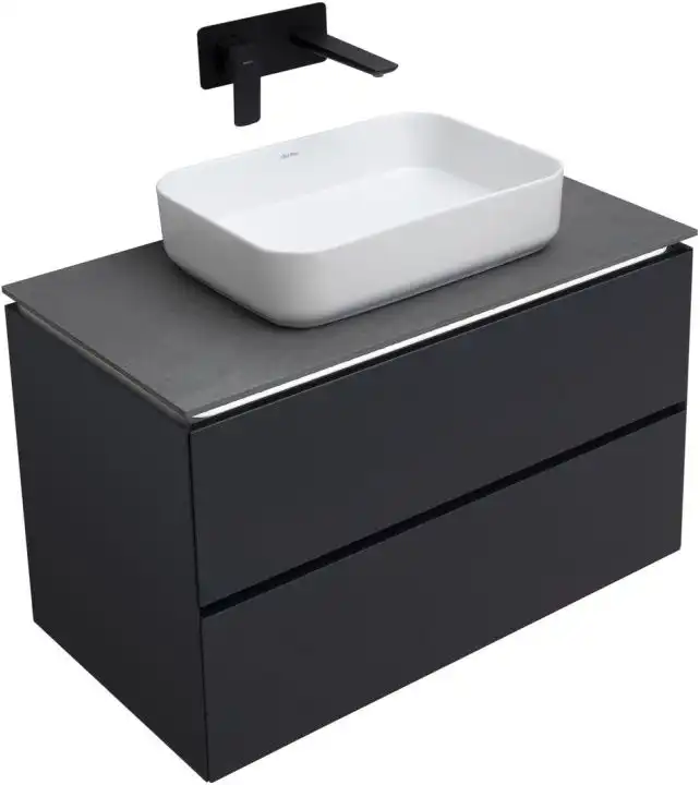 Тумба под раковину Allen Brau Infinity 85 1.21001.AM антрацит матовый фото 1