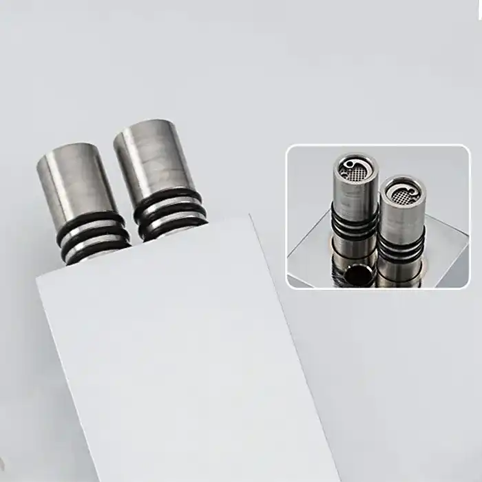 Гигиенический душ со смесителем Gappo G7207-40 термостатический, встраиваемый, Хром фото 8