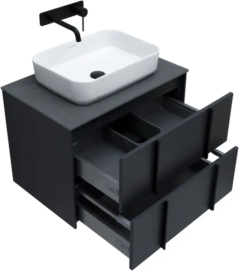 Тумба под раковину Allen Brau Reality 70 1.32004.AM антрацит матовый фото 15