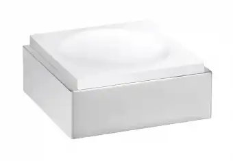 Мыльница белая 10,5 см BEMETA GAMMA хром 145508312 фото 1