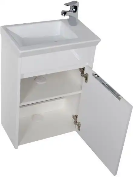 Тумба под раковину Aquanet Дувр 45 белый 182607 фото 6
