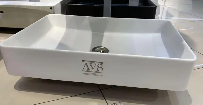 Раковина AVS Кристел 60х41 белая матовая фото 2