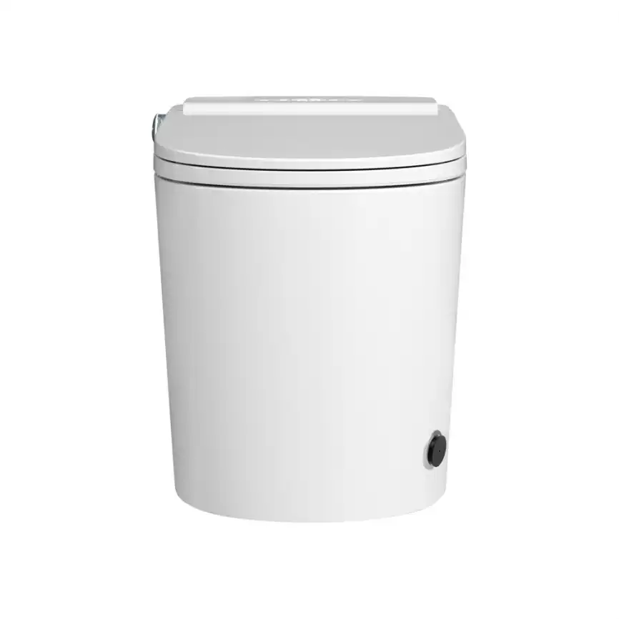 Электронный напольный унитаз-биде ABBER Bequem AC1117S, белый фото 10