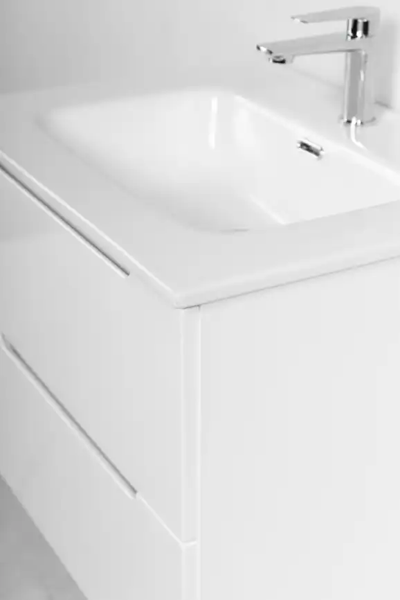 Тумба под раковину BelBagno ETNA-700-2C-SO-BL-P подвесная Bianco Lucido фото 8