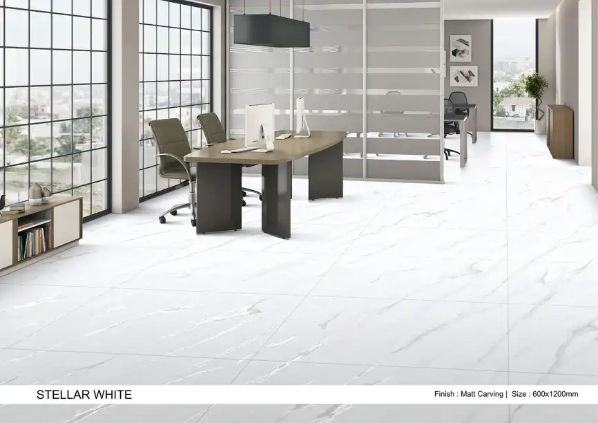 Керамогранит AZARIO STALLAR WHITE 60х120 Carving (P4110821139) фото 5