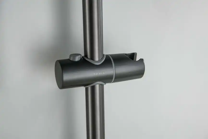 Душевой гарнитур Aquatek Лугано AQ2022BGM, Оружейная сталь фото 11