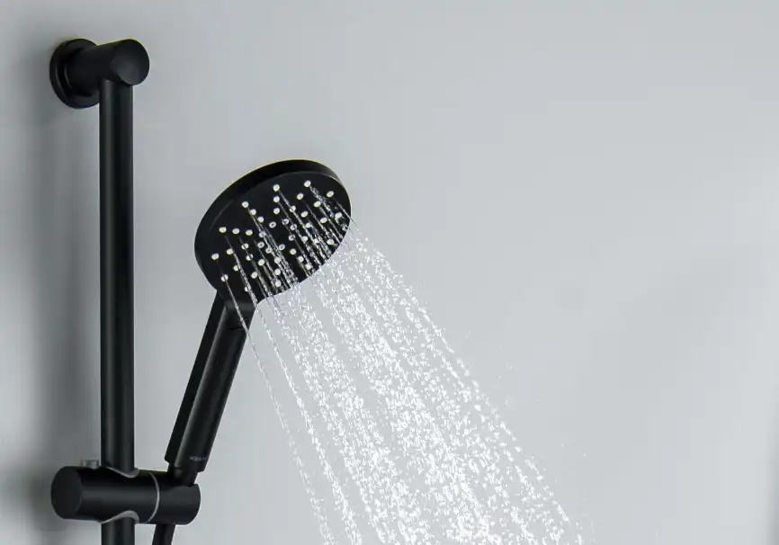 Душевой гарнитур Aquatek ОБЕРОН AQ2016MB, Черный матовый фото 6