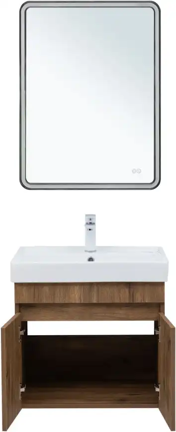 Тумба под раковину Aquanet Оптима 60 дуб рустикальный , 344795 фото 8