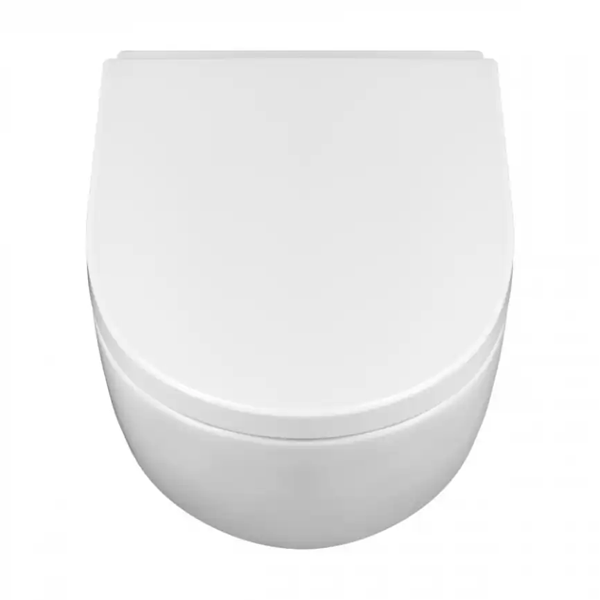 Подвесной унитаз Roca Meridian 480 мм, rimless 346244000, белый фото 5