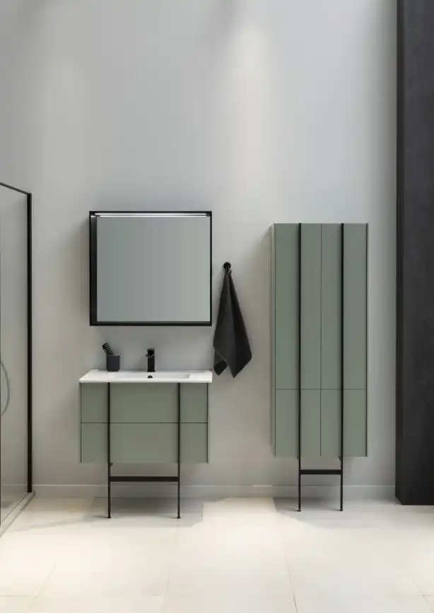 Тумба под раковину Allen Brau Reality 120 1.32008.CGM олива матовый фото 29