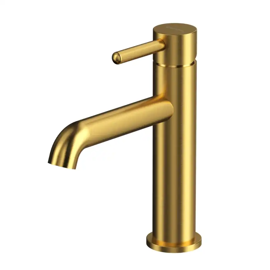 Смеситель для раковины Whitecross Y brushed gold Золото брашированное, Y1211GLB фото 1