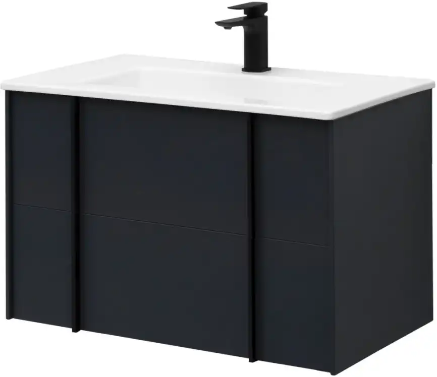 Тумба под раковину Allen Brau Reality 80 1.32005.AM антрацит матовый фото 10