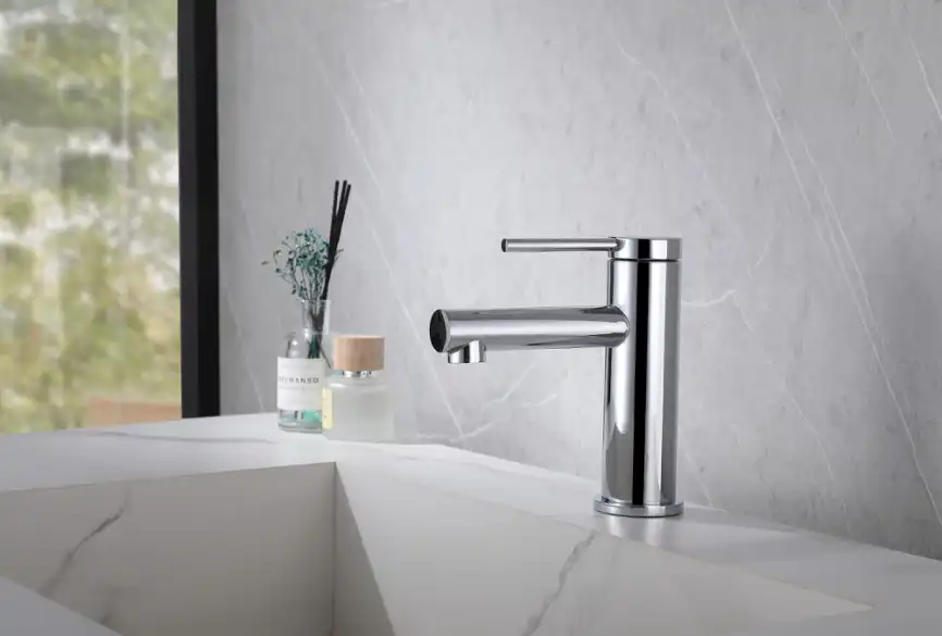 Смеситель для раковины Abber Emotion AF8810, однорычажный, цвет Хром фото 2