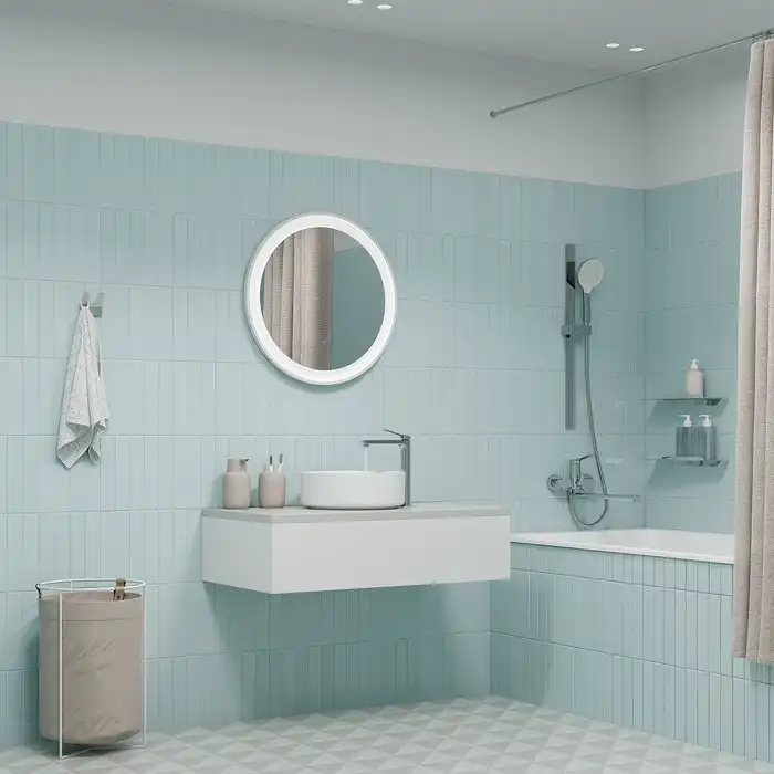 Смеситель для ванны IDDIS Parker PARSB02i10WA с длинным изливом цвет, Глянцевый хром фото 4