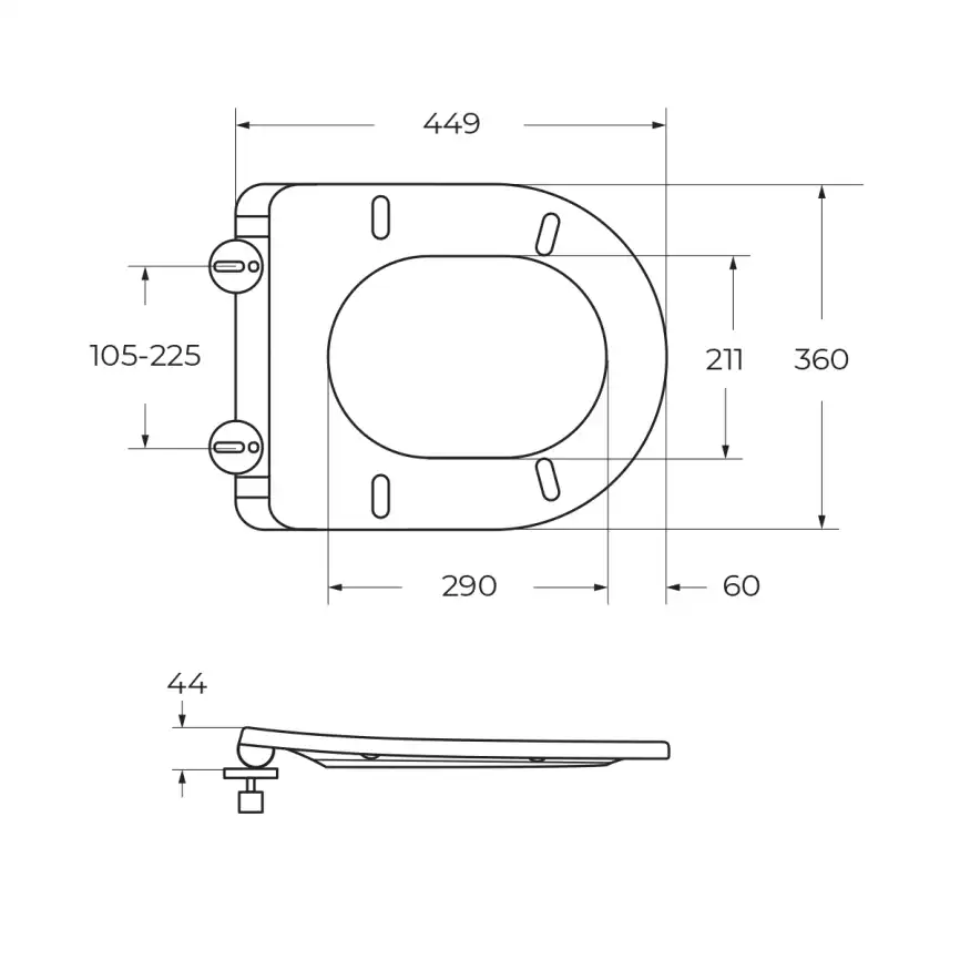 Крышка-сиденье BelBagno BB2031SC фото 2