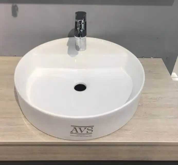 Раковина AVS Вивьен 45x45 белая фото 2
