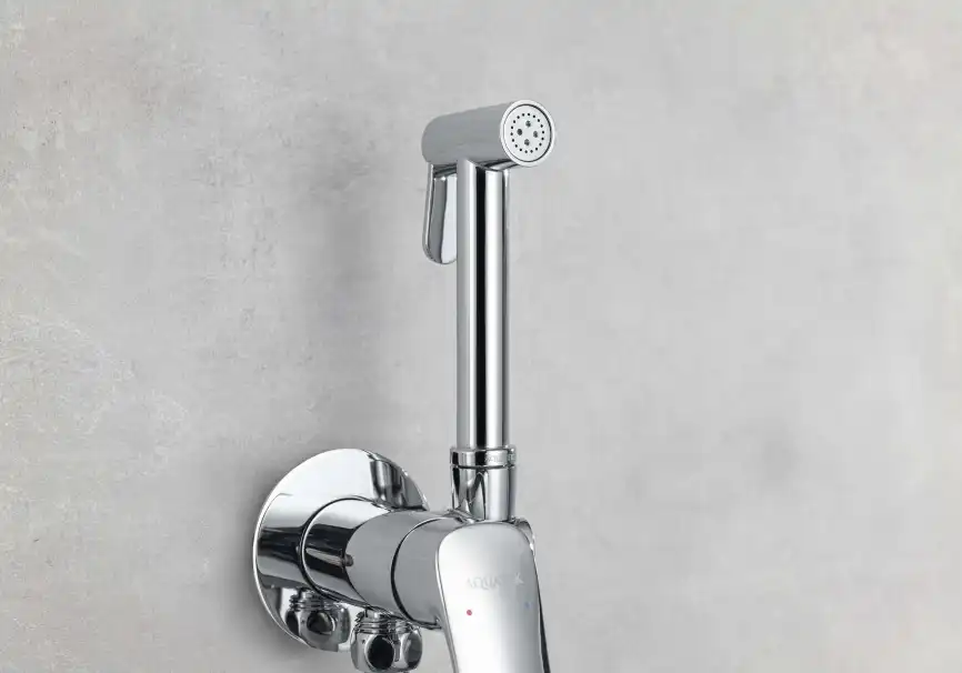Смеситель с гигиеническим душем Aquatek Вега AQ1019CR, Хром фото 13