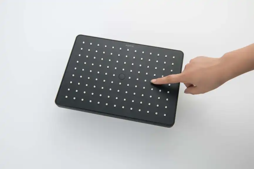 Верхний душ Aquatek  AQ2087MB, Черный матовый фото 3