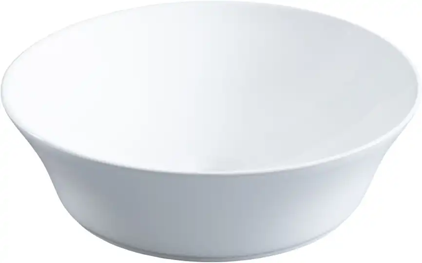Раковина накладная Aquanet SMART-1 42х42х12,5 круглая, Белая глянцевая фото 1