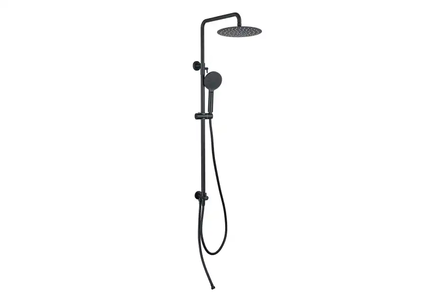 Душевая система Aquatek ВЕГА AQ2046MB, Черный матовый фото 1