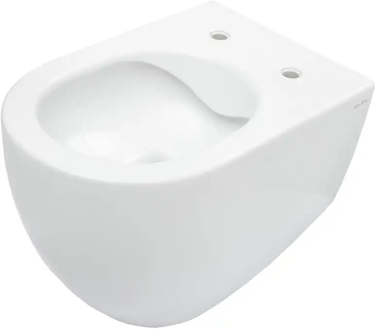 Подвесной безободковый унитаз Allen Brau Reality 4.32006.20 без сиденья, белый глянец фото 7