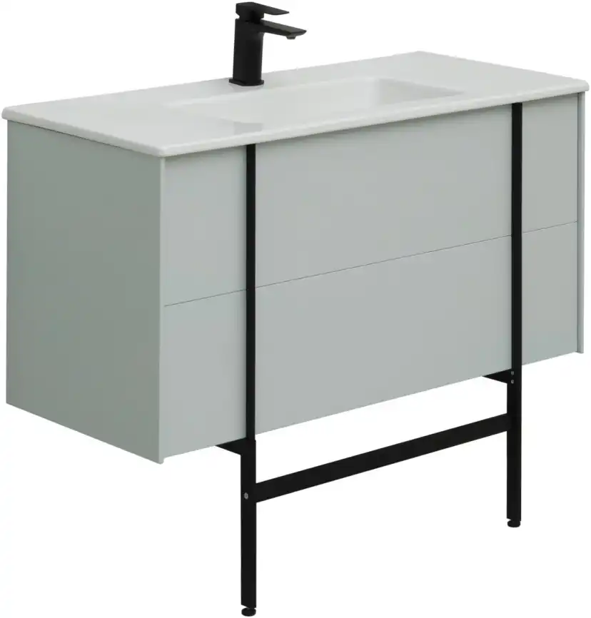 Тумба под раковину Allen Brau Reality 100 1.32007.PWM папирус матовый фото 32