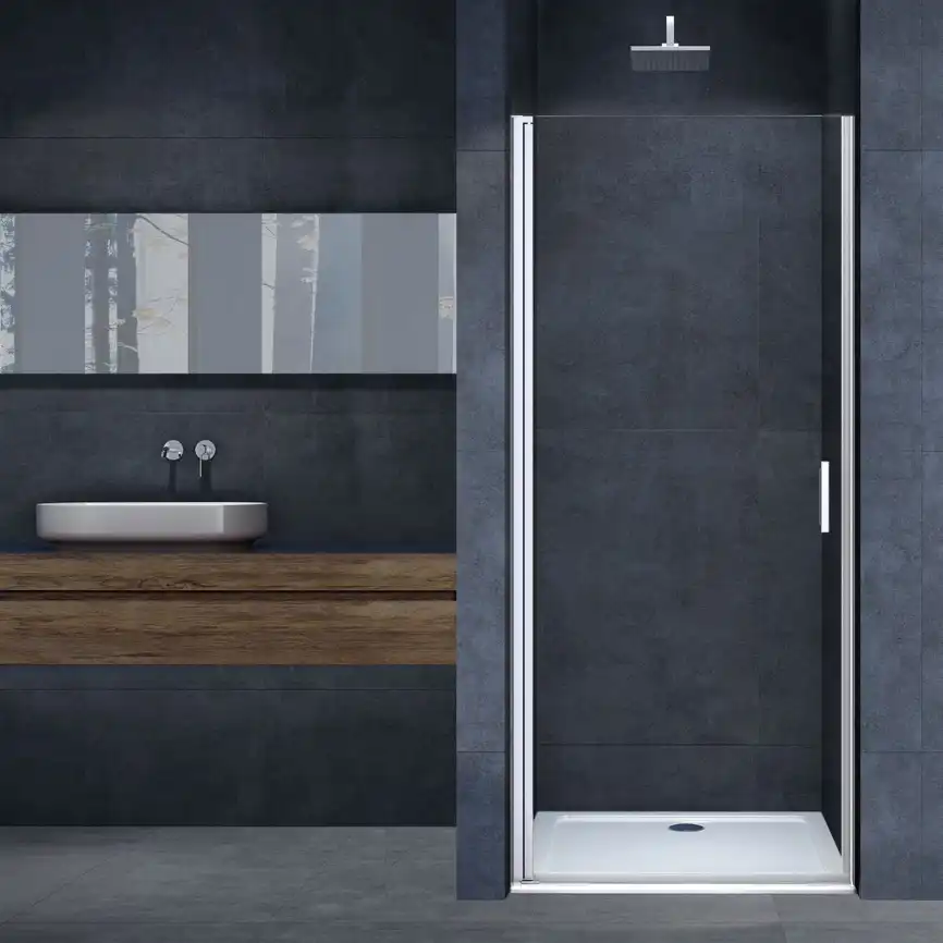 Душевая дверь Vincea Alpha 85 см, VDP-3AL850CL, профиль Хром, стекло Прозрачное фото 1