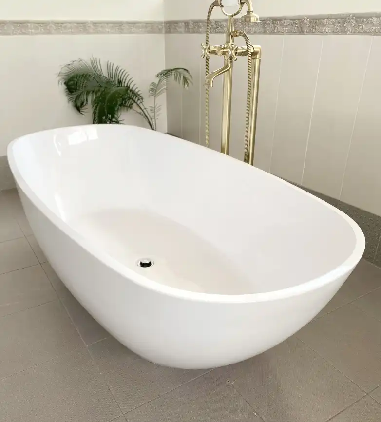 Ванна из литьевого мрамора  Aqua de Marco ANGELO 173х80 Белая 1175WANG фото 9