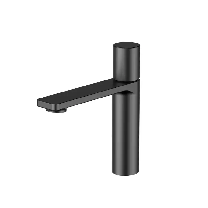 Смеситель для раковины Vincea Vogue VBF-4V3MB, черный фото 2