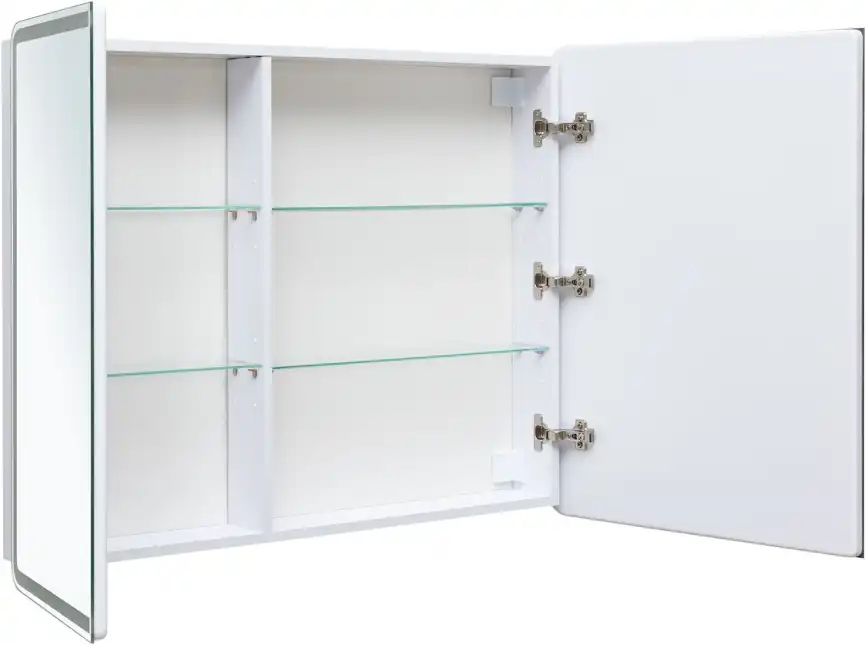 Зеркальный шкаф Aquanet Оптима 100 с LED подсветкой, 341427 фото 7