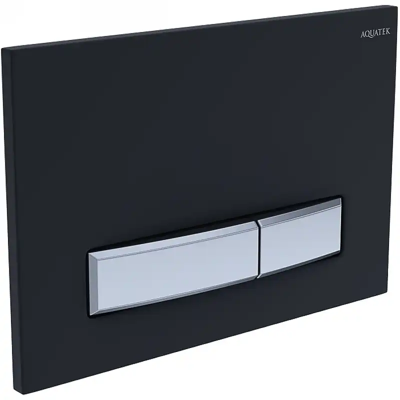 Приставной унитаз с бачоком SET BW AQUATEK ЕВРОПА-031 3в1 с сиденьем микролифт и Черной клавишей смыва фото 3