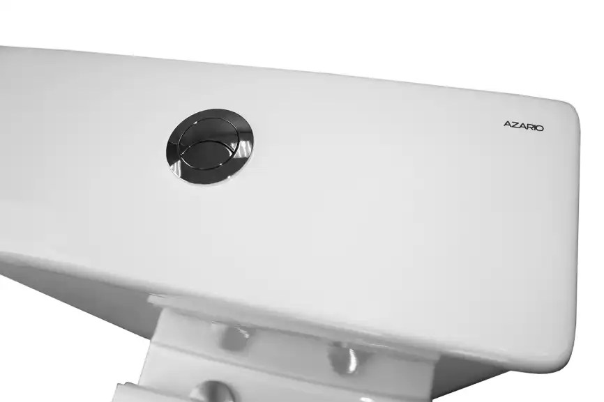 Унитаз-компакт Azario Mist AZ-45  напольный, безободковый, с бачком и сидением микролифт, цвет белый фото 9