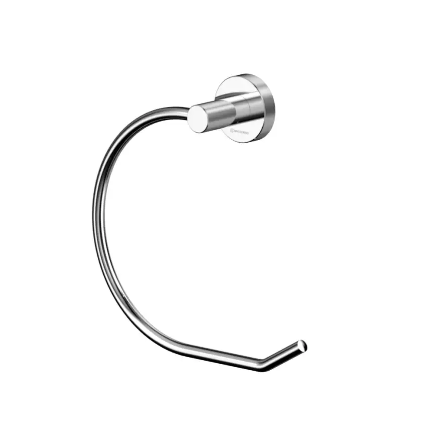 Полотенцедержатель кольцо Whitecross ERGO chrome, ER2254CR, Хром фото 1