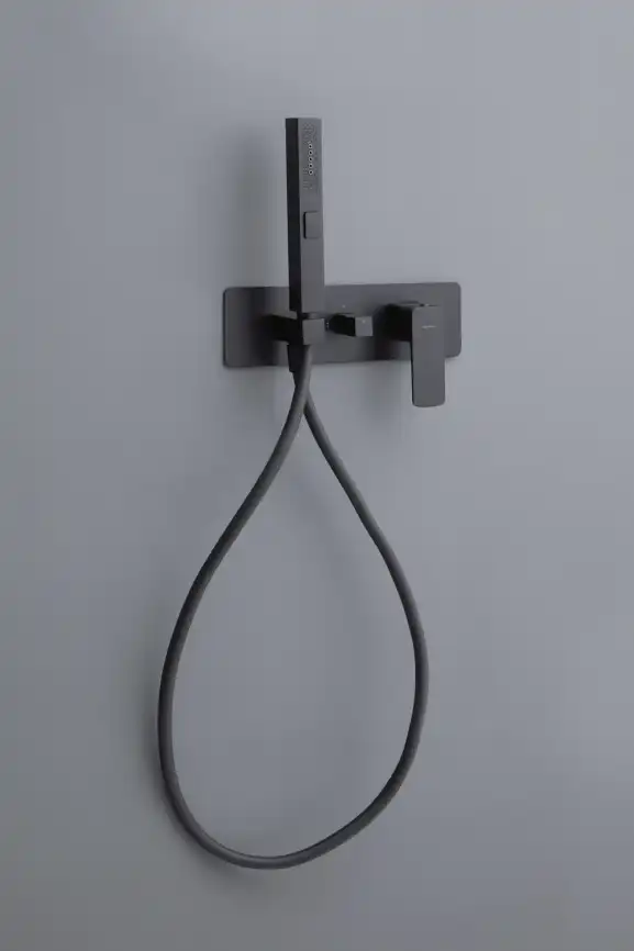 Смеситель для душа Allen Brau Infinity 5.21011-31 встраиваемый, с внутренней частью, Черный матовый фото 9