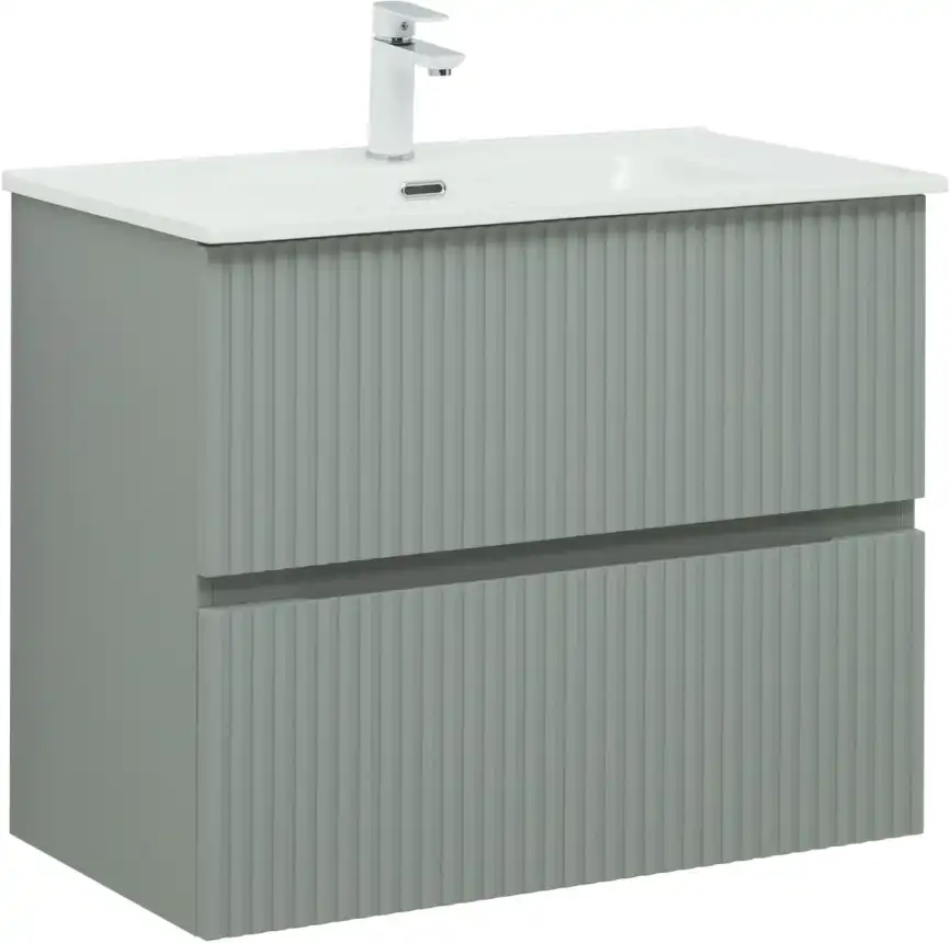 Тумба под раковину Aquanet Джейн 80 мисти грин фото 1