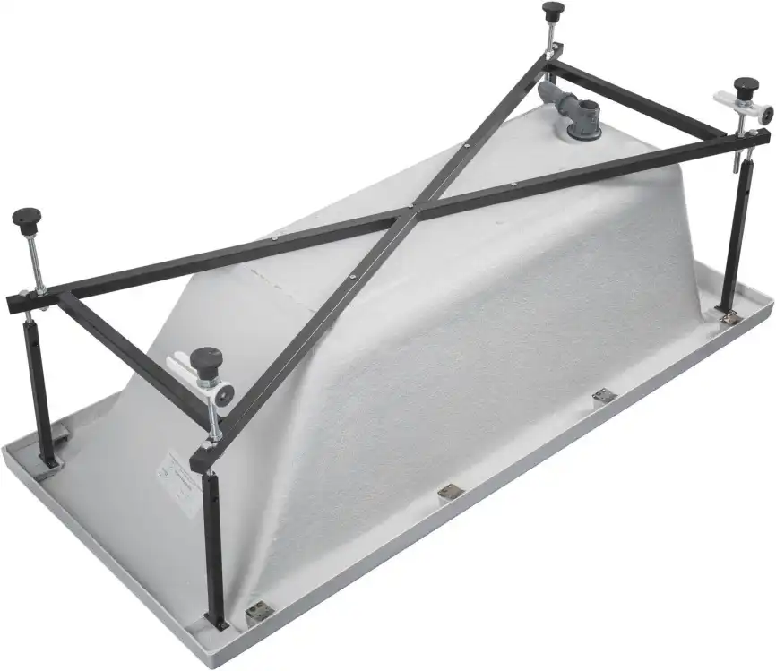 Акриловая ванна Aquanet Bright 155х70 (239666), на каркасе, белая фото 6