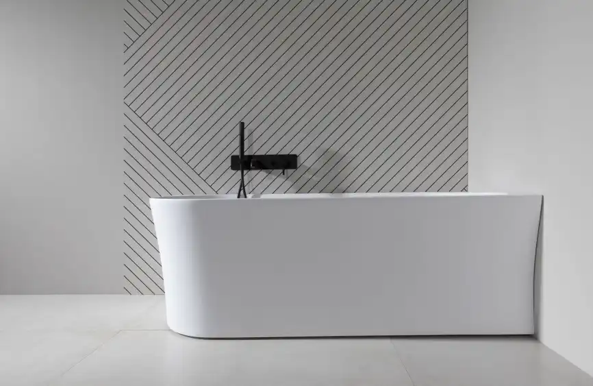 Акриловая ванна Allen Brau Priority 4 В 170x78 2.31004.21B белый матовый фото 8