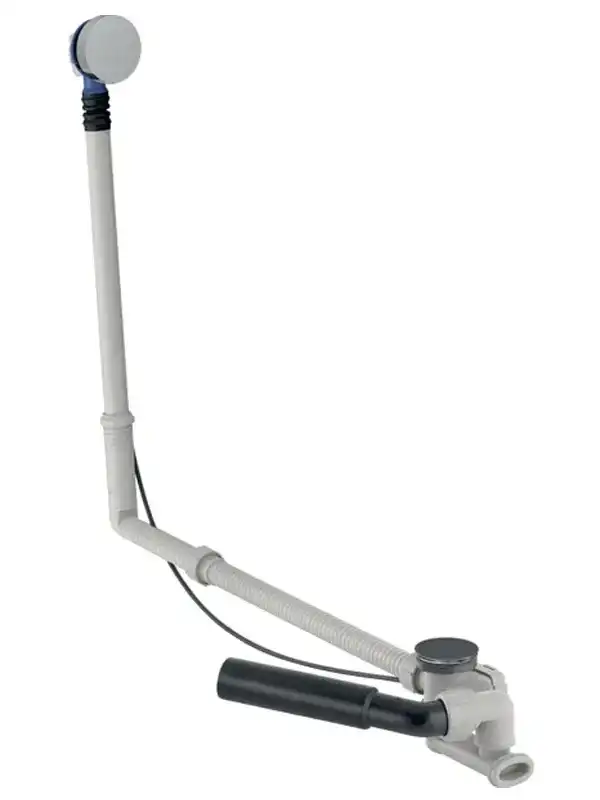 Слив-перелив для ванны Geberit 150.525.21.6 удлиненный, Хром фото 1