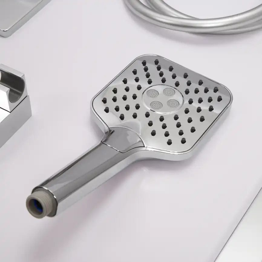 Встраиваемая душевая система AVS LUXURY 811-502-CR термостат, хром фото 2