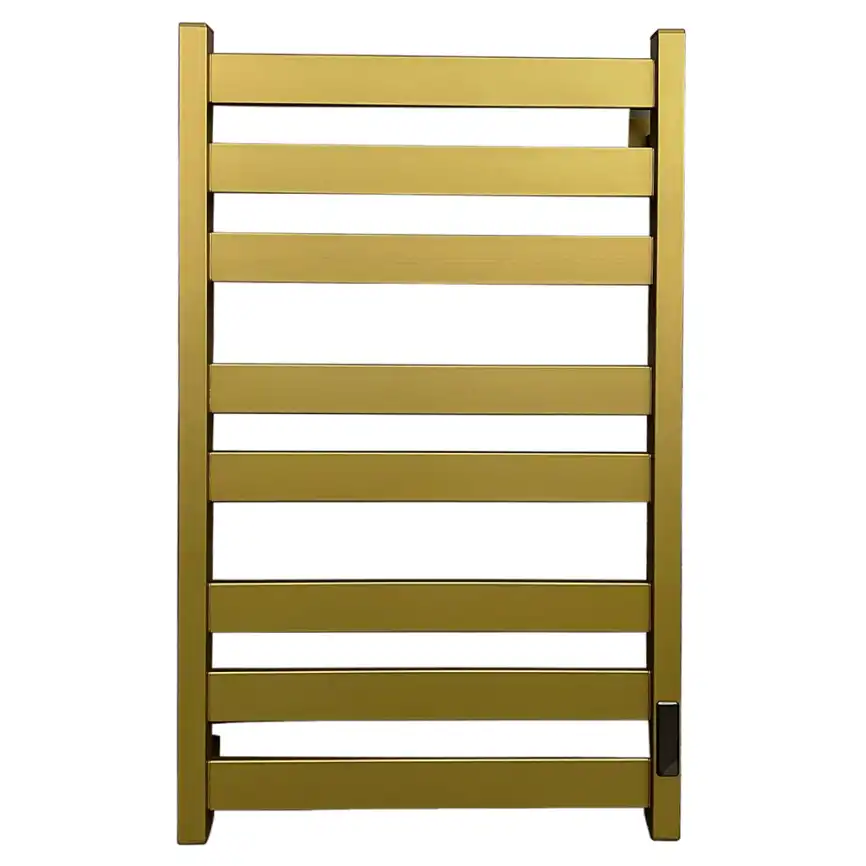 Полотенцесушитель электрический 50x80 AVS Соул с терморегулятором, золото матовое фото 1