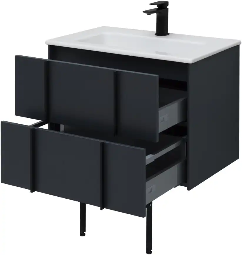 Тумба под раковину Allen Brau Reality 70 1.32004.AM антрацит матовый фото 31