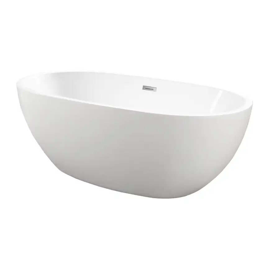 Акриловая ванна Vincea 165х75 VBT-509 отдельностоящая, Белая фото 2