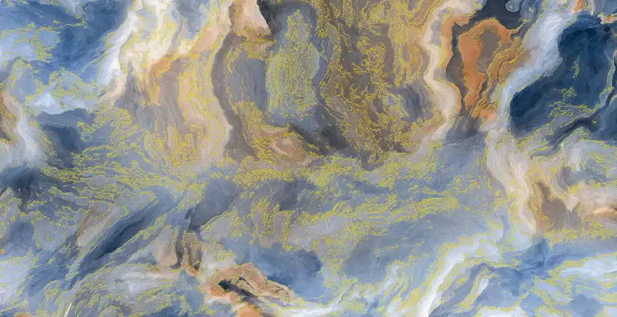 Керамогранит AZARIO CARLIN AQUA GOLD 60x120 Carving (H18004001G) фото 5