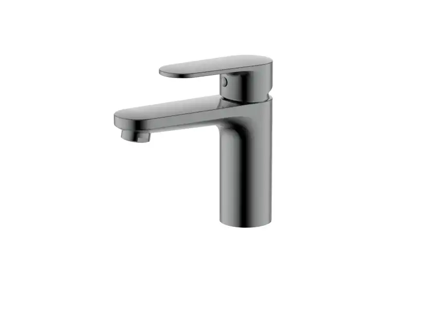 Смеситель для раковины Aquatek Ника AQ1810BGM, Оружейная сталь фото 3