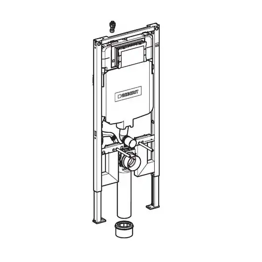Инсталляция для унитаза GEBERIT Sigma 8 Duofix 111.796.00.1 без клавиши смыва фото 3