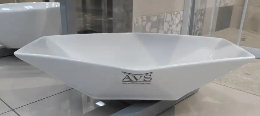 Раковина AVS Барбара 57х38 белая фото 5